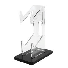 Acrylic Game Console Holder Game Controller Desk Display Stand for PS5 PS4 One/Series X Joystick Bracket C