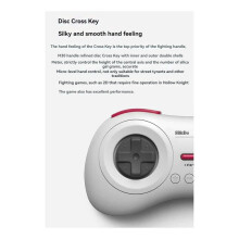 8Bitdo M30 -Controller-Gamepad für für PC Steam Weiß