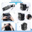 Desktop Computer Case Belt Holder Desktop Carrying Case with Pockets for Keyboard Cable Headphone for Transporting 3
