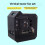 Para Raspberry Pi 5 ABS  Tower Fan Kit JST 4 Pin Port Fan Kit com Kit de Display OLED de 0,96 Polegadas 6