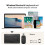 10 Inch  Keyboard Rechargeable Ultra-Slim Wireless Mouse Keyboard Set for Android Windows Tablet   C 2