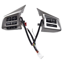 Car Steering Wheel Volume Adjustment  Cruise Control Button 83154AJ180 for  Outback Legacy 2012-2014 Silver