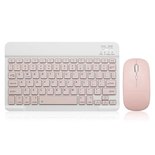 10 Inch  Keyboard Rechargeable Ultra-Slim Wireless Mouse Keyboard Set for Android Windows Tablet   A 1