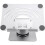 Suporte Giratório para Tablet 360 Ajustável, Suporte de Mesa Portátil em Acrílico para Tablets de Até 12,9 Polegadas, Branco 1