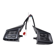 Car Steering Wheel Volume Adjustment Cruise Control Button 83154AJ180 for Outback Legacy 2012-2014 Black