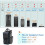 Desktop Computer Case Belt Holder Desktop Carrying Case with Pockets for Keyboard Cable Headphone for Transporting 5