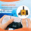 50Pcs for  Game Console Joystick Sensor Module Potentiometer Hall Effect 3D Joystick Module Analog Stick 3