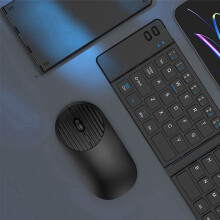 2.4g Wireless Keyboard and Mouse Set TYPE-C Charging Suitable for Mobile Phones and Tablets Folding Keyboard B