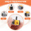 50Pcs for  Game Console Joystick Sensor Module Potentiometer Hall Effect 3D Joystick Module Analog Stick 4