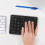 Numeric Keyboard with Touchpad Rechargeable USB Wireless Numeric Keyboard for Android, Windows, IOS 8