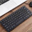 Compact Wired Keyboard USB - Ultra-Thin Keyboard for PC  Gaming Keyboard Black 6