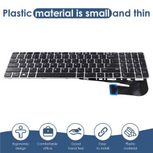Keyboard for EliteBook 755 G3 850 G3 850 G4 ZBook 15u G3 G4 No Backlit No Pointing Silver Frame
