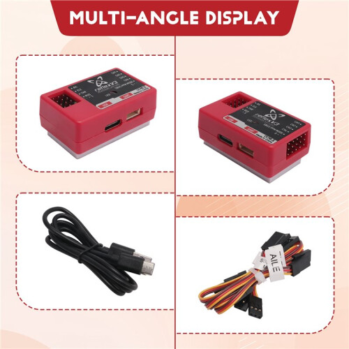 For FMS Reflex V3 Flight Controller Gyro Stabilizer RC Aircraft FMS Warbird Fixed Gyro Functionality Drone Helicopter 2