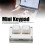 Keyboard 2 Keys USB  Ergonomic Backlit Keyboard Gaming Office Media, Programmable, Injection Molded Keycap B 7
