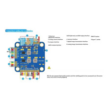 For BAYCKRC Flight Controller Dual BEC AT32F435 for RC FPV Freestyle Racing Drone Quadcopter