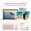 10-Inch  Keyboard with Battery-Powered Mouse Ultra-Thin Wireless Mouse and Keyboard Set for Android Windows C 2