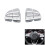Car Multifunction Steering Wheel Button Volume Adjustment  for - C-Class W205 GLC W253 6