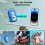 4K Underwater Camera 64MP Waterproof Digital Camera IP68 Floatable IPS Screen for Snorkeling Diving 4