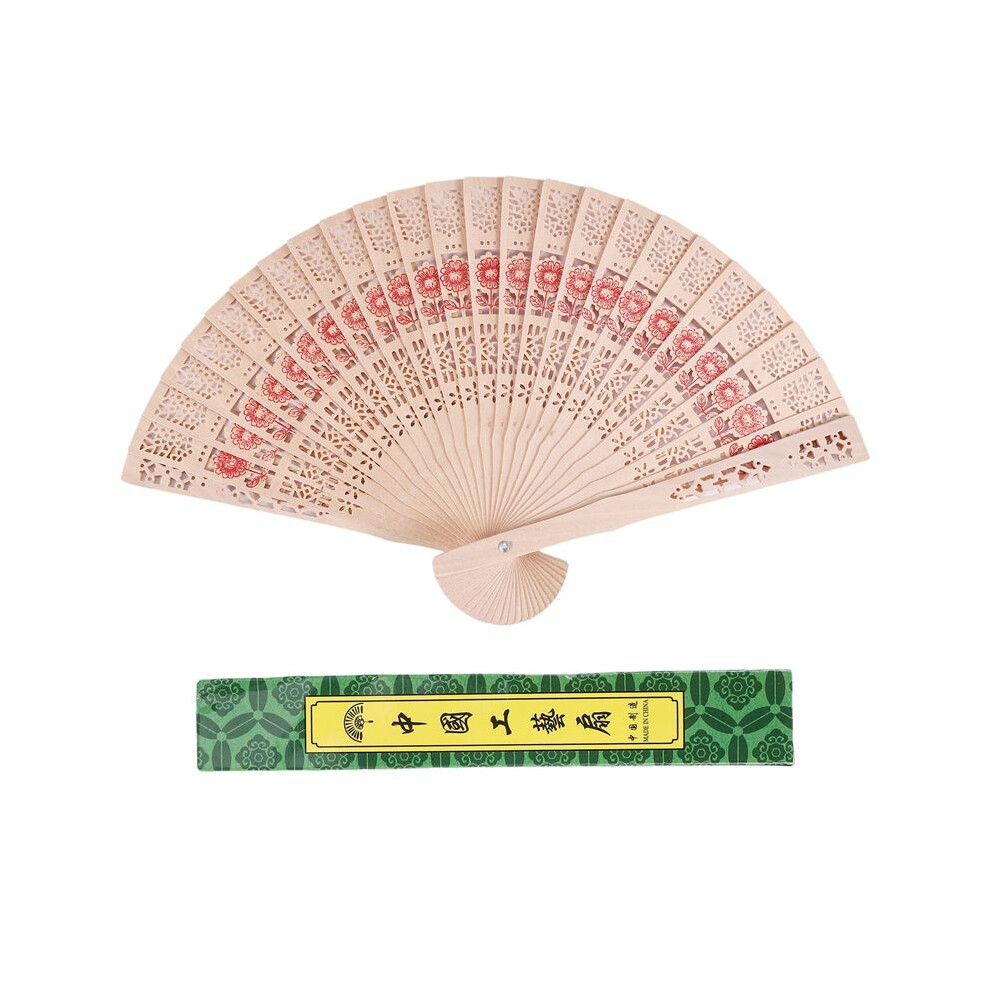 Ladies Wooden Sandalwood Hand Fan Wedding/ Birthdays Partys 6132206231163