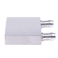40X40X12Mm Aluminiumwasser-FlüSsigkeitsküHler-Block-KüHlköRper für Computer-CPU-KüHler