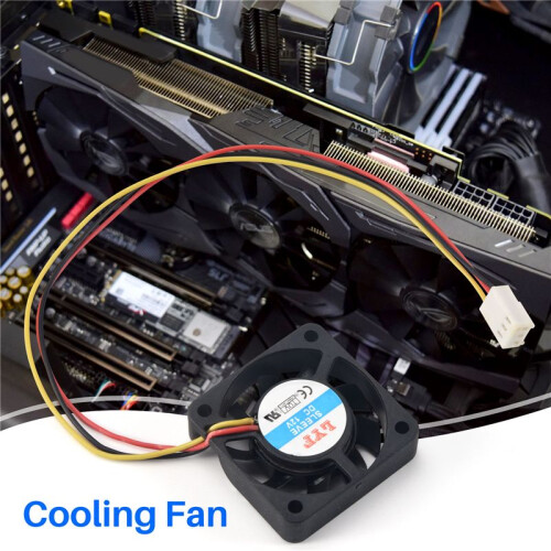 40Mm X 40Mm X 10Mm 3Pin 12V  Borstelloze PC Computer Koelventilator 2