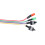 Boitier d'ordinateur LED Lumiere ATX Reinitialiser HDD Interrupteur Cable 50cm Long, Rouge Vert 8