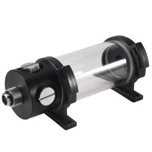 Acrylic Cylinder Reservoir Water Tank G1/4 50Mm X 140Mm For Pc Liquid Cooling Water Cooling Kit For Computer Cpu