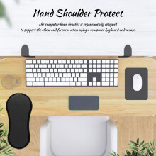 Mano Spalla Proteggere Bracciolo Pad Scrivania Scrivania Attaccabile Supporto Da Tavolo Braccio Mouse Pad Braccio Polso Resti Sedia Extender Per