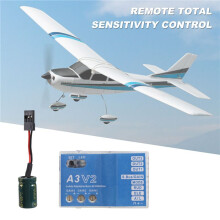 A3 V2 Stabilisateur de Contrôleur de Vol 4 Modes de Vol Pour Avion Rc Avion Rc Accessoire Cadeau En Métal Pour Les Amateurs de Rc