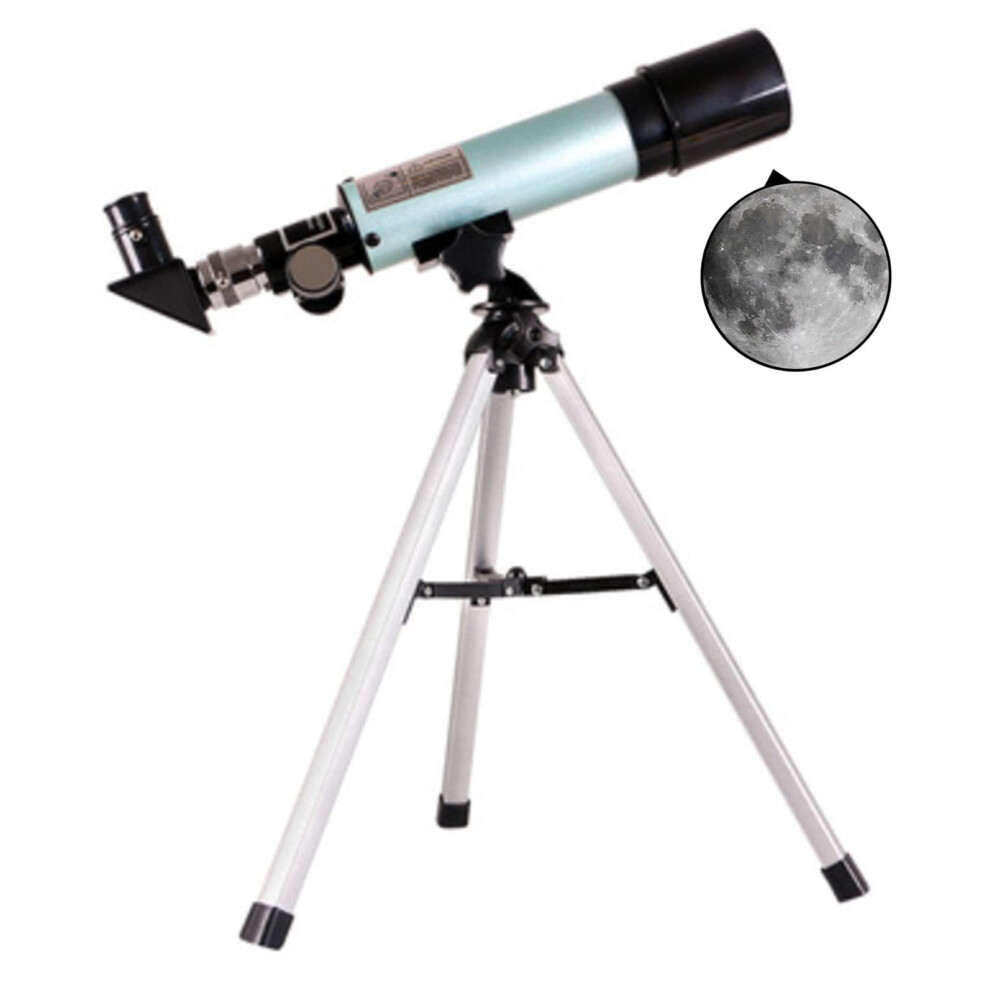 Telescope For Beginners 50Mm Lens Astronomy Scope With Tripod Easy Setup For Kids And Adults 9174973035206