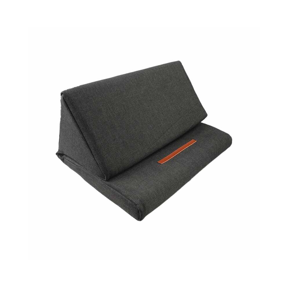 Multi-Function Laptop Cushion Holder Colorful Lap Desk Tablet Stand Pillow Polyester Cotton Pc Reading Bracket Pillow For (Black) Black 6031602002820