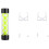 200mm Water Cooling PC Water Tank Computer Water Cooling Tank with G1/4 Thread for PC Computer Cooler Accessory(Green) 1