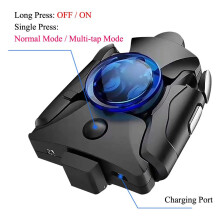 DéClencheur de TéLéPhone Portable ContrôLeur de Jeu Mobile Pression Pliable Portable Prise de vue Rapide Compatible avec Et Android