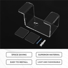 Universal Game Controller Holder Wall Mounted Headset Stand Hanger Space Saving Gamepad Holder Wall Mount for PS4