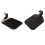 Jincomso Rotatable 360 Degree Fixed Mouse Pad, Mouse Tray Accessory, Wrist Guard Mouse Pad, Computer Hand Stretcher, Black 8