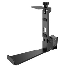 Aluminum Alloy Metal Wall Mount Holder Shelf Stand Tablet Mount Bracket Audio Case for :5 Speaker