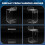 Universal Game Controller Holder Wall Mounted Headset Stand Hanger Space Saving Gamepad Holder Wall Mount for PS4 7