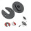 Tablet Wall Mount Holder Sturdy 90 Degree Rotating Stand Bracket Universal Tablet Laptop Computer Black 8