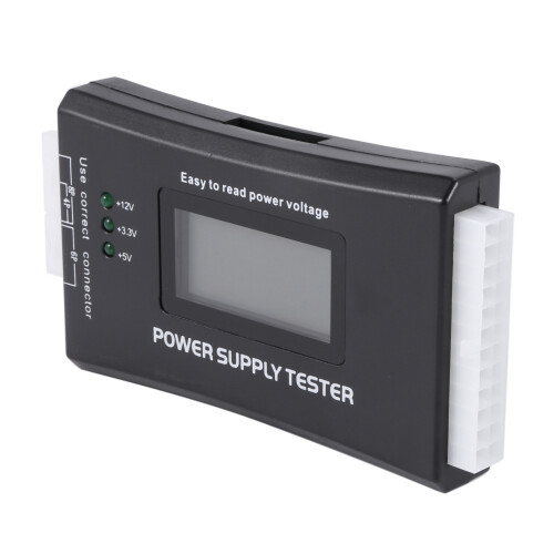 20+4-Pins LCD-Voedingstester voor ATX, ITX, BTX, PCI-E, , HDD 2