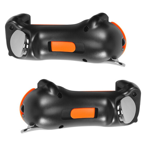 Six Finger for  PUBG Controller Capacitance Adjustable Mobile Game Trigger L1R1 Button Gamepad Joystick Grip Orange