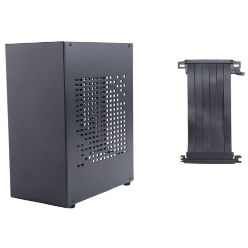 A07  ITX Computer Case Chassis HTPC Host Case USB3.0 ITX Enclosure with  Card Extension Cable(A)