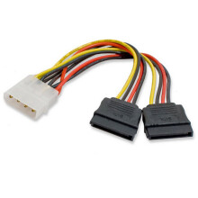 10-Teiliger Laptop Adapter 4Pin IDE  auf 2 Serielle ATA  Y Splitter Festplatten Laufwerk Power Netzteil Kabel Computer Kabel