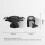 2Pcs Mobile Game Controller Mobile Phone Game Button Game Trigger Shooter for Pubg Mobile Gamepad Button Aim Key ,A 7