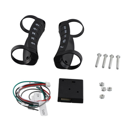 Universeller Multifunktions Drahtlos Lenk Rad Controller  DVD Navigations Tasten Controller LED Drahtlos