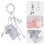 Protective Case Clear Acrylic Dustproof ScratchResistant Display Holder for Labubu Sitting Position 3