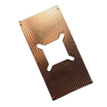 RTX 3060 3080 3090 Backplane Pure Copper Heat Sink  Card Memory Auxiliary Radiator 90X180X2MM