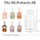 Protective Case Clear Acrylic Dustproof ScratchResistant Display Holder for Labubu Sitting Position 5