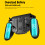 MEMO AK77 Game Trigger Phone Cooler Fan Game Controller Pubg Controller com Fan Pubg Mobile Trigger Shooter Joystick (4000MAh) 5