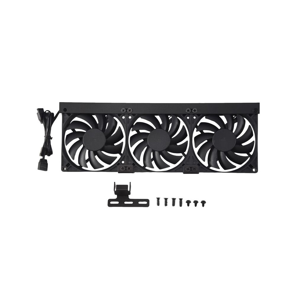 Universal Gpu Cooling Fan 3X90mm Argb Sync Lighting 5V Addressable Rgb Silent Chassis Pci Card Cooler Fan 4711826760271