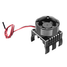 42Mm Motor Koelventilator Koellichaam met LED Licht voor 1/10 E-Maxx E-Revo Summit Arrma 1/8 Kraton Talion Typhon,3